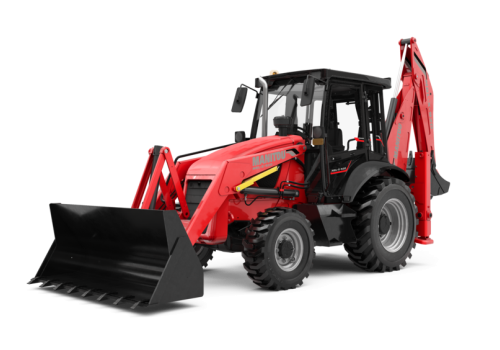 Manitou MBL-X 920 92P ST2 Backhoe Loader with 51-100 HP Range & Has Backhoe Loader Type